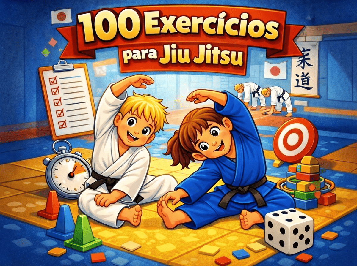 100 exercícios de jiu-jitsu